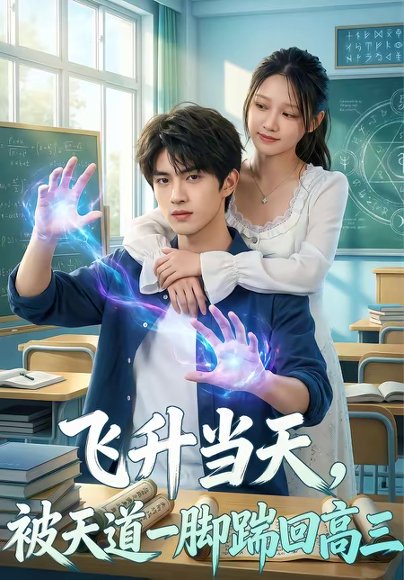 飞升当天，被天道一脚踹回高三（60集） 高清完整版